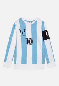 adidas Performance MESSI - Felpa con cappuccio - royal blue/blu adidas Performance MESSI - Felpa con cappuccio - royal blue/blu