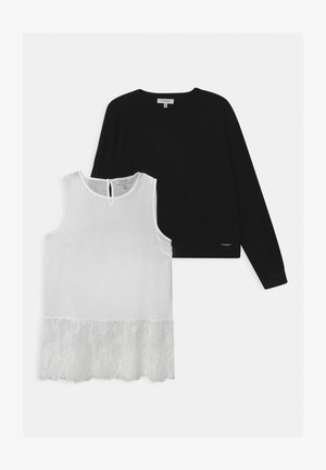 MAGLIA GIROCOLLO SET - Svetr - black