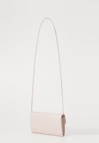 Pinko LOVE ONE VERNICE PIPING - Torba čez telo - cipria/antique gold-coloured