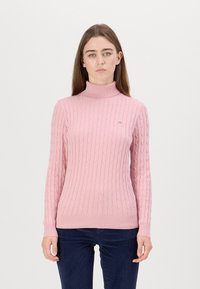 GANT TURTLENECK - Džemper - dusty pink