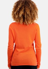 Mahogany TENNESSY-FIRST - Strickpullover - nectarine