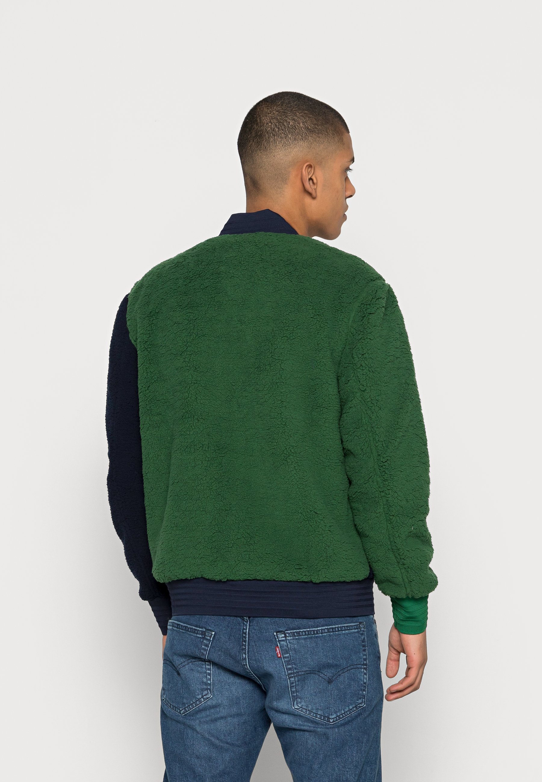 STAPLE PIGEON SPRUCE SHERPA JACKET 