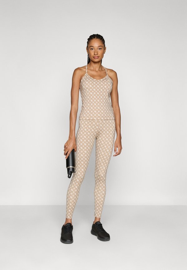 PEONY LOGOMANIA ACTIVE - Top - beige4