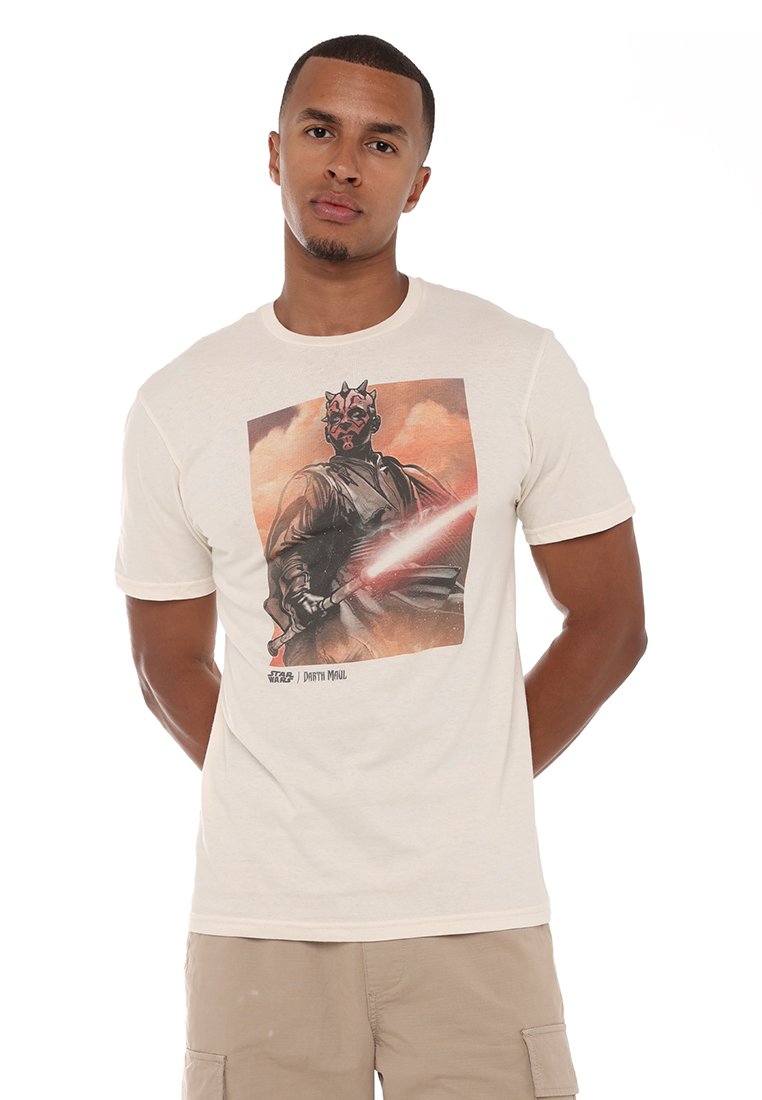 Star Wars T-shirt print crème