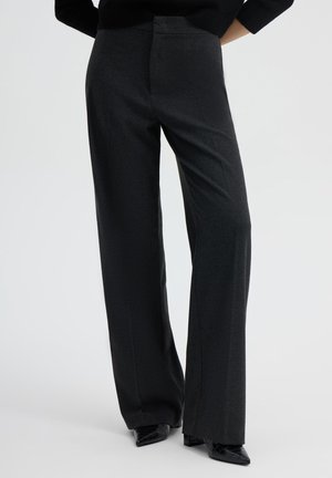 Terranova, PANTALON - Pantaloni - nero melange