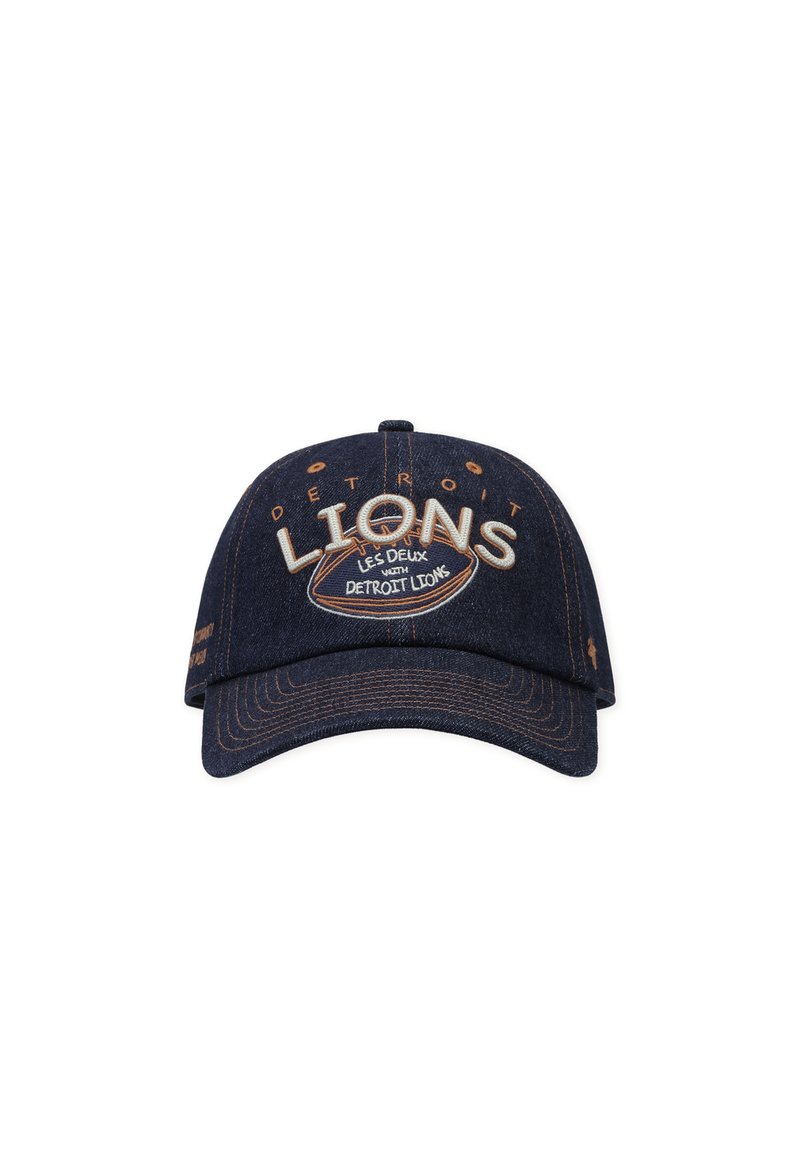 Les Deux NFL CLEAN UP - Keps - dark denim blue/mörkblå denim - Zalando.se
