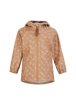 Sterntaler UNGEFÜTTERT DRACHEN - Regenjacke / wasserabweisende Jacke - mittelbraun