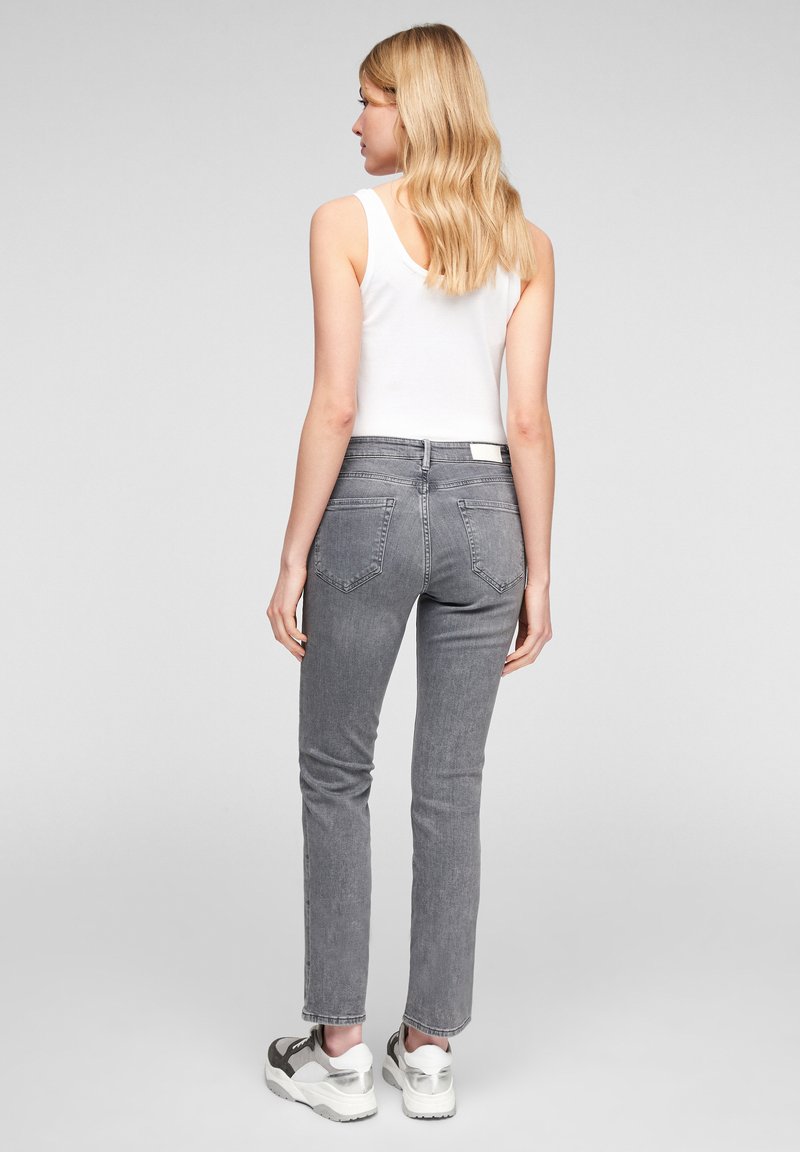 Damen Kleider | s.Oliver Jeans Slim Fit grey stret/grau - AF02290 Damen Kleider | s.Oliver Jeans Slim Fit grey stret/grau - AF02290