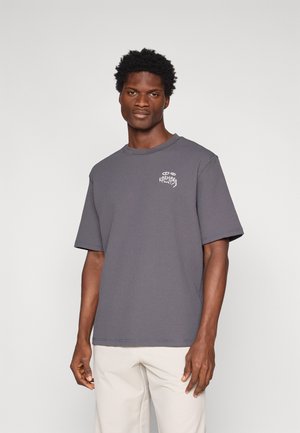 REAL TEE LITE - Βασικό μπλουζάκι - charcoal