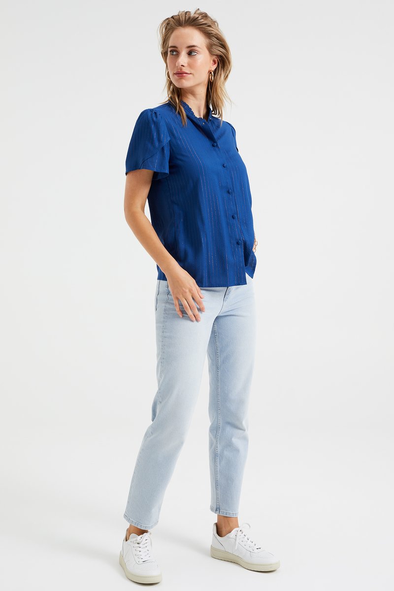 WE Fashion Bluse blue/dunkelblau Zalando.ch WE Fashion Bluse blue/dunkelblau Zalando.ch