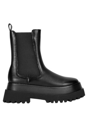 Bottines à plateau - black