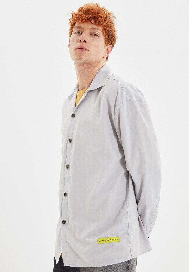 Herren Freizeithemden | Trendyol Hemd grey/grau - YM99218 Herren Freizeithemden | Trendyol Hemd grey/grau - YM99218