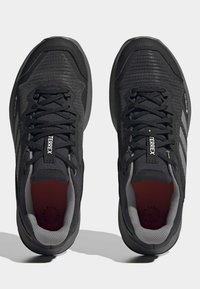 adidas Terrex TERREX TRAIL RIDER GORE-TEX W TRAIL RUNNING SHOES - Trail running shoes - core black   grey three   grey four