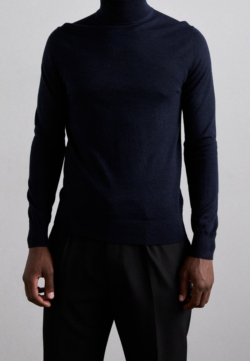 Tiger of Sweden Stickad tröja - dark blue