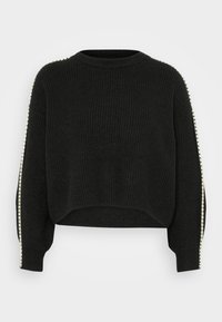 VMZORA O NECK - Jumper - chocolate torte/birch