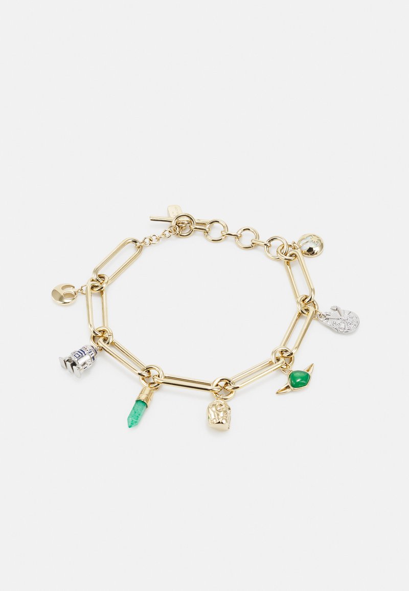 Fossil STAR WARS CHARM BRACELET Bracelet goldcoloured Zalando.co.uk