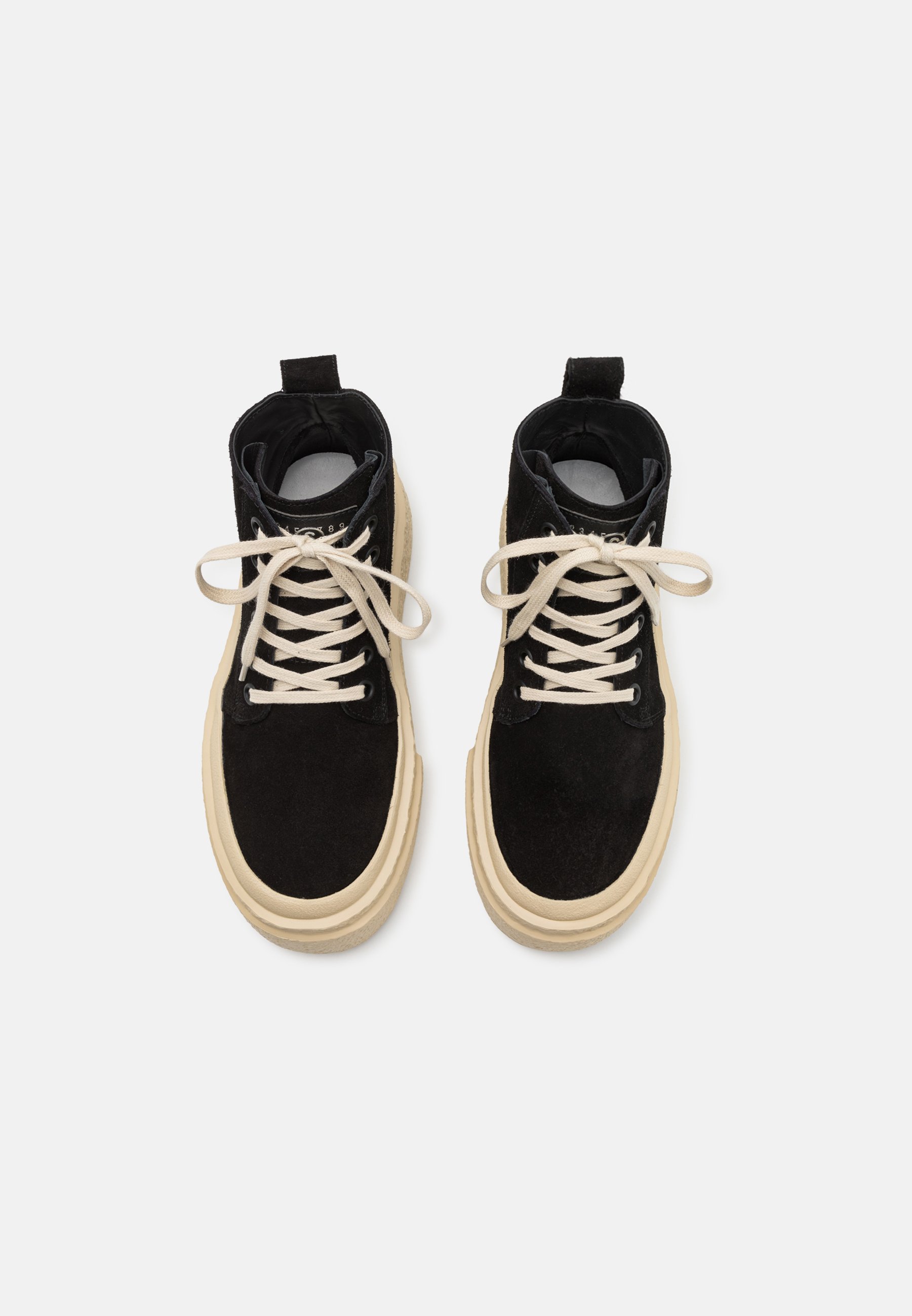 MM6 Maison Margiela Sneakers high - black/negru - Zalando.ro