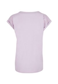 Merchcode LIFE EXTENDED SHOULDER  - T-shirts print - lilac