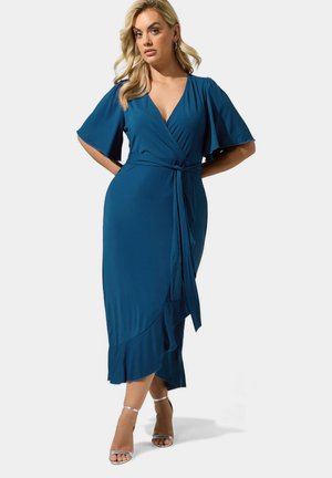 Yours Clothing, PLUS SIZE OCCASION DRESSES - Maxi-jurk - blue