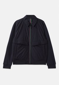 MIXED MEDIA JACKET - Light jacket - dark blue