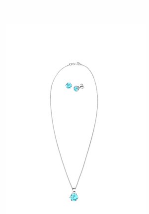 SPARKLING BASIC SET - MIT KRISTALLEN VON SWAROVSKI® - Náušnice - hellblau
