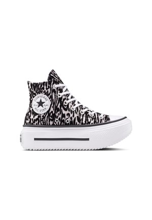 CHUCK TAYLOR ALL STAR LIFT DOUBLE STACK - Sneakers hoog - black frozen thistle white