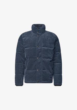 Street One MEN, PUFFER JACKE AUS CORD MIT ZIPPER - Veste d'hiver - shadow blue