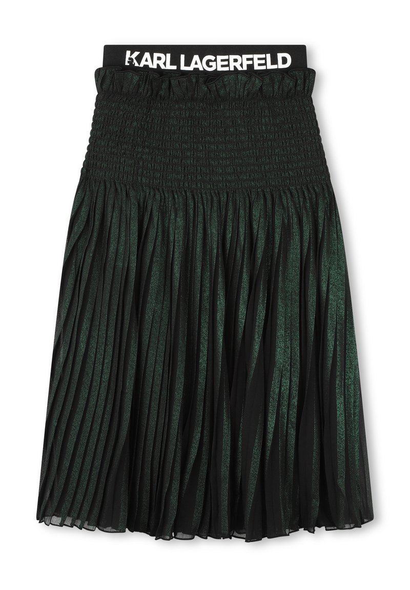KARL LAGERFELD KIDS Plooirok groen KARL LAGERFELD KIDS Plooirok groen