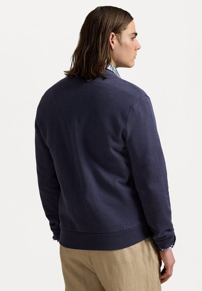 Polo Ralph Lauren POLO BEAR FLEECE CARDIGAN - Kardigán - faded blue