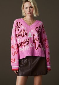 Next Strickpullover - pink bright