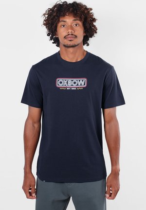Oxbow, FRAMED - T-shirt imprimé - deep marine