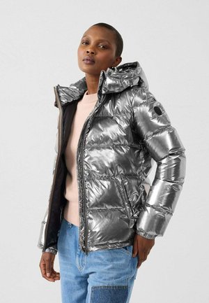 GRAND FROID ESPRIT PUFFER ANTIQUE SILVER PRAGUE MÉTALLIQUE - Gewatteerde jas - grey
