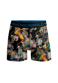 MUCHACHOMALO 5-PACK SOLID - Boxer alsónadrág - print black red blue green
