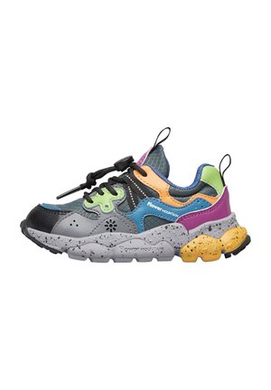 YAMANO  - Chaussures premiers pas - anthrazit-azurblau