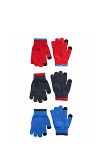Ikke valgt, new red blue