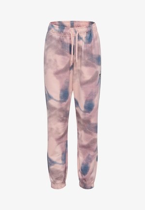 Hummel, HUMMEL HMLJR LOOSE AOP PANTS BEE UNISEX - Træningsbukser - pale lilac