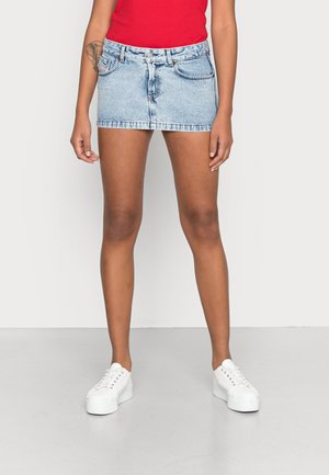 Jeansrock - light-blue denim