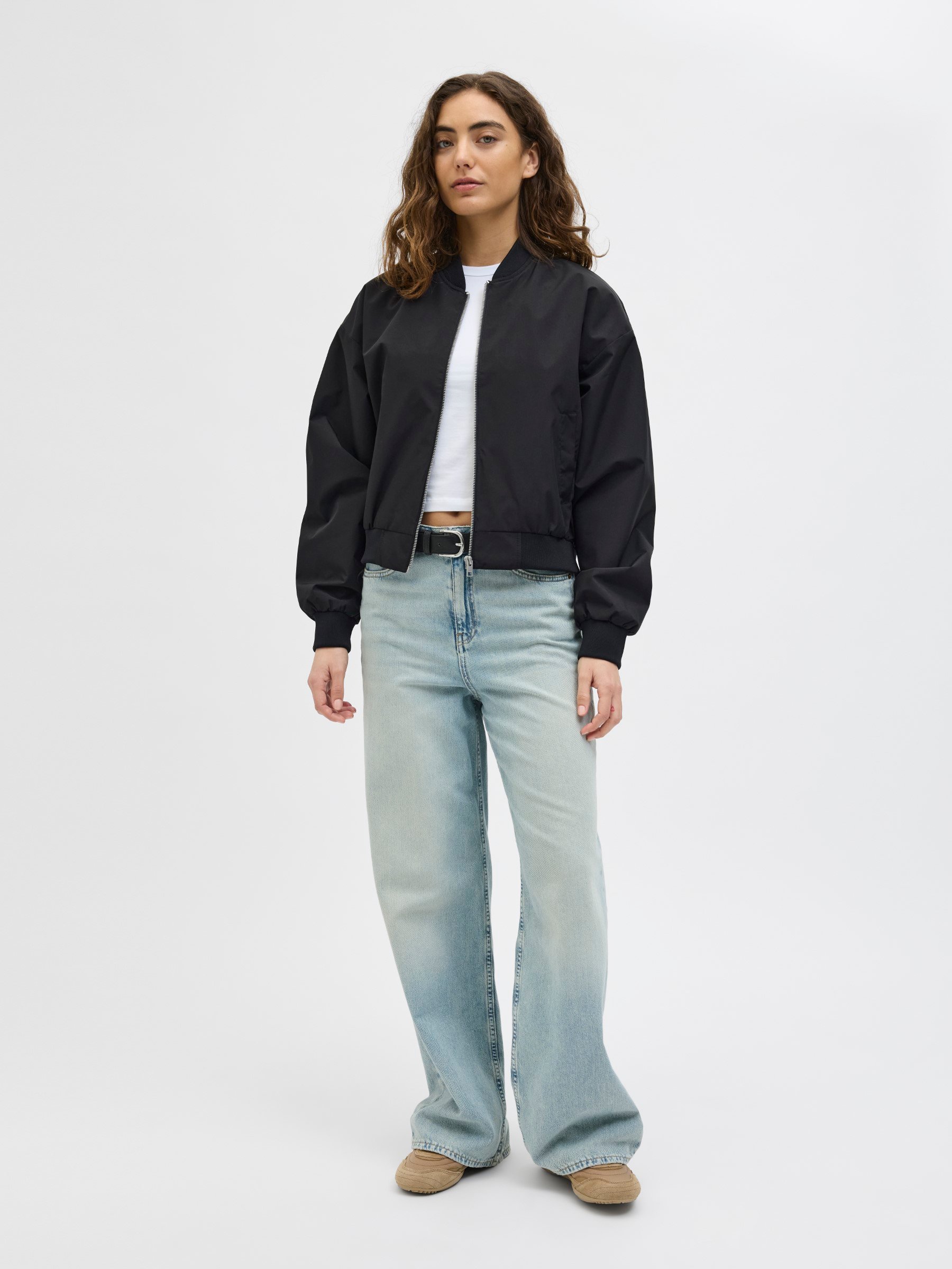JJXX JXELLA - Bomber Jacket - black - Zalando.co.uk