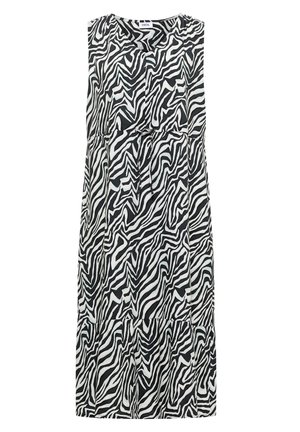 Cecil, MIDIKLEID MIT V-NECK UND ZEBRAPRINT - Robe en jersey - palm breeze green