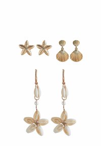Next STARFISH 3 PACK  - Fülbevalók - gold tone