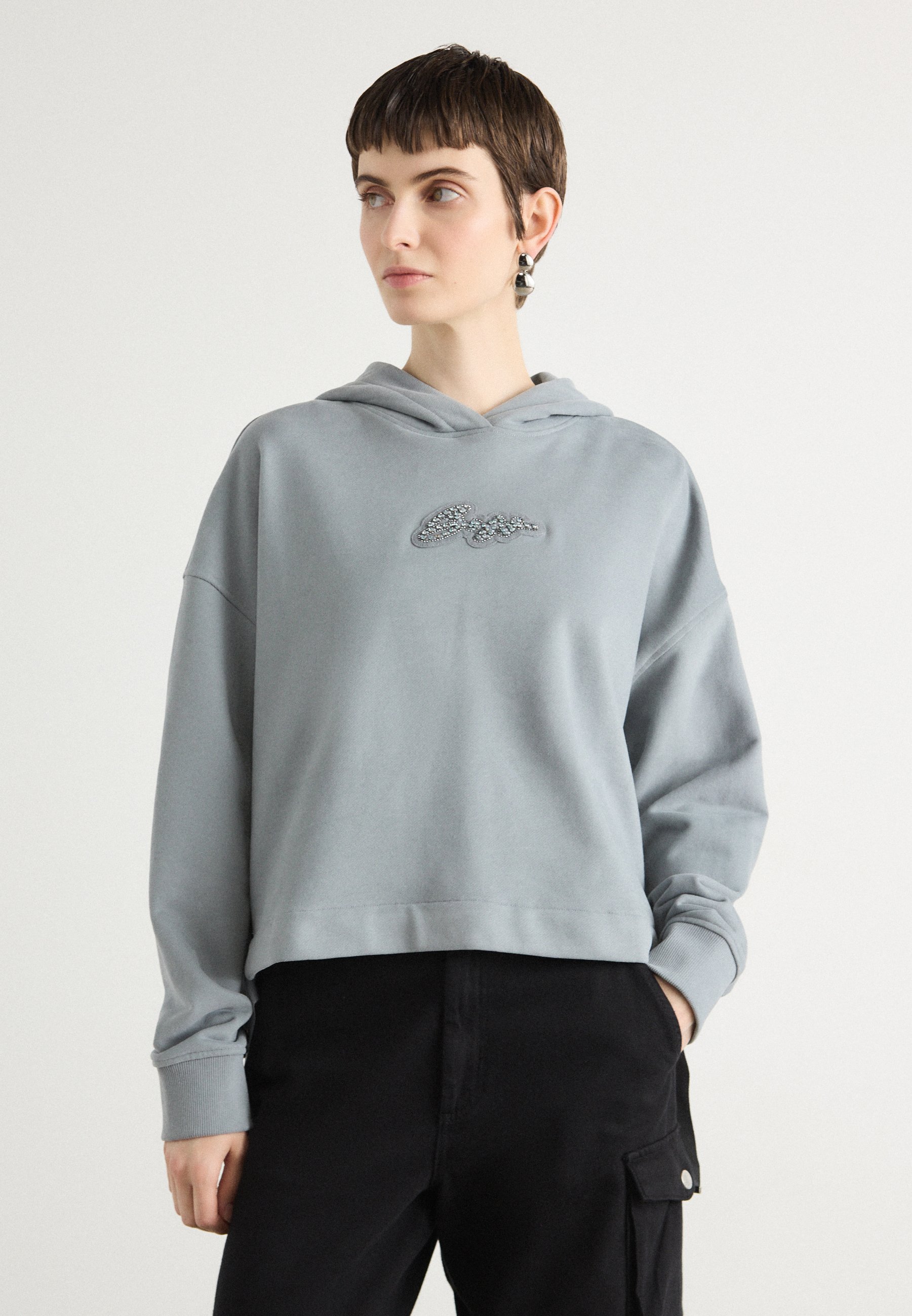 売れ筋商品|||ボス パーカー・スウェットシャツ レディース アウター EBLOUSA - Hoodie - turquoise/aqua ボス パーカー・スウェットシャツ レディース アウター EBLOUSA
