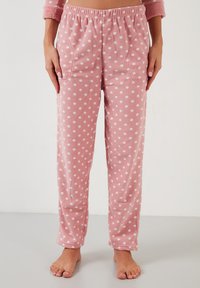 LELA SET - Komplet pižame - powder pink