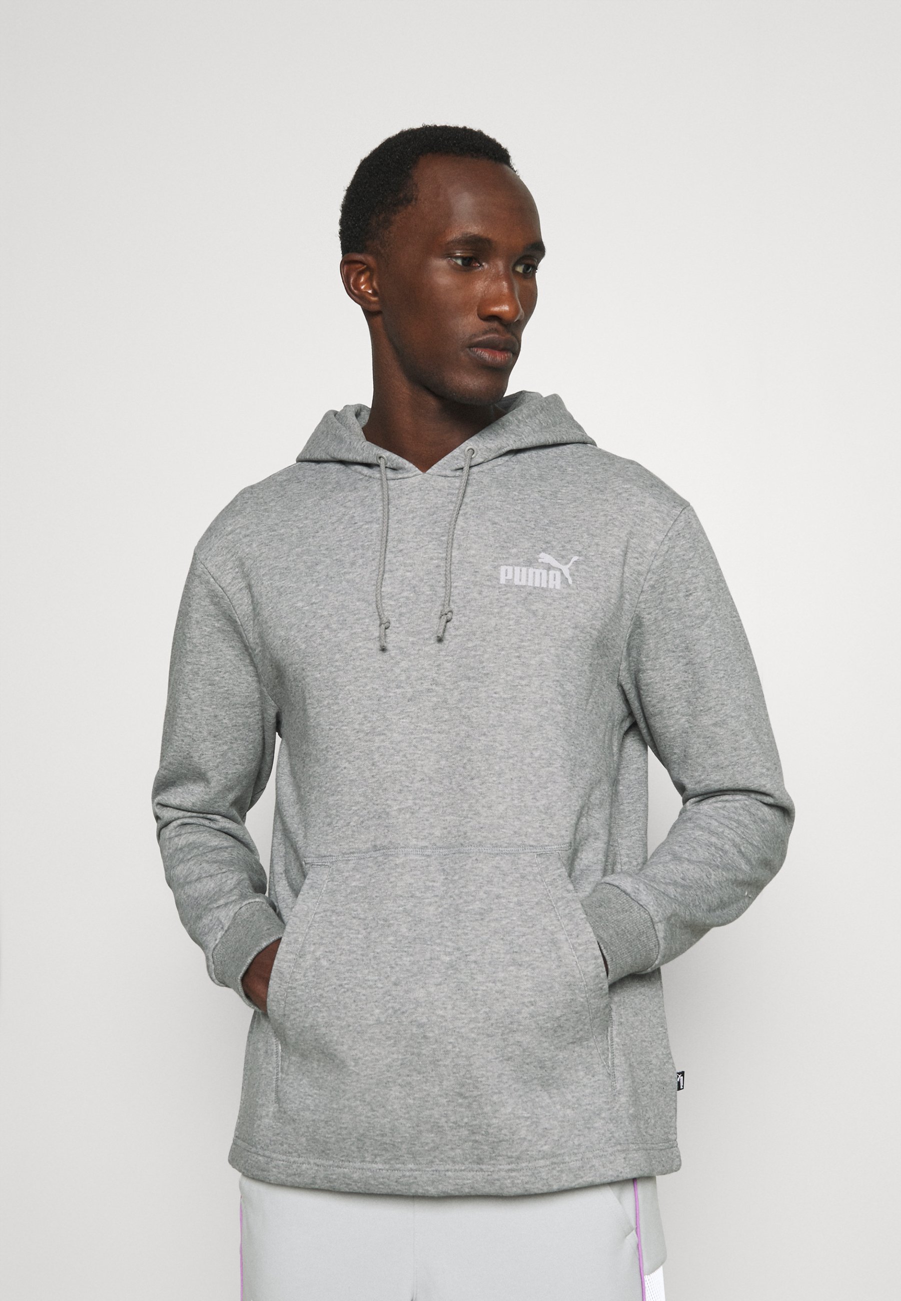 grey puma hoodie