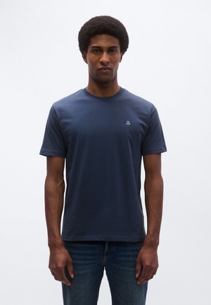 SHORT SLEEVE LOGO PRINT - T-Shirt basic - moon stone