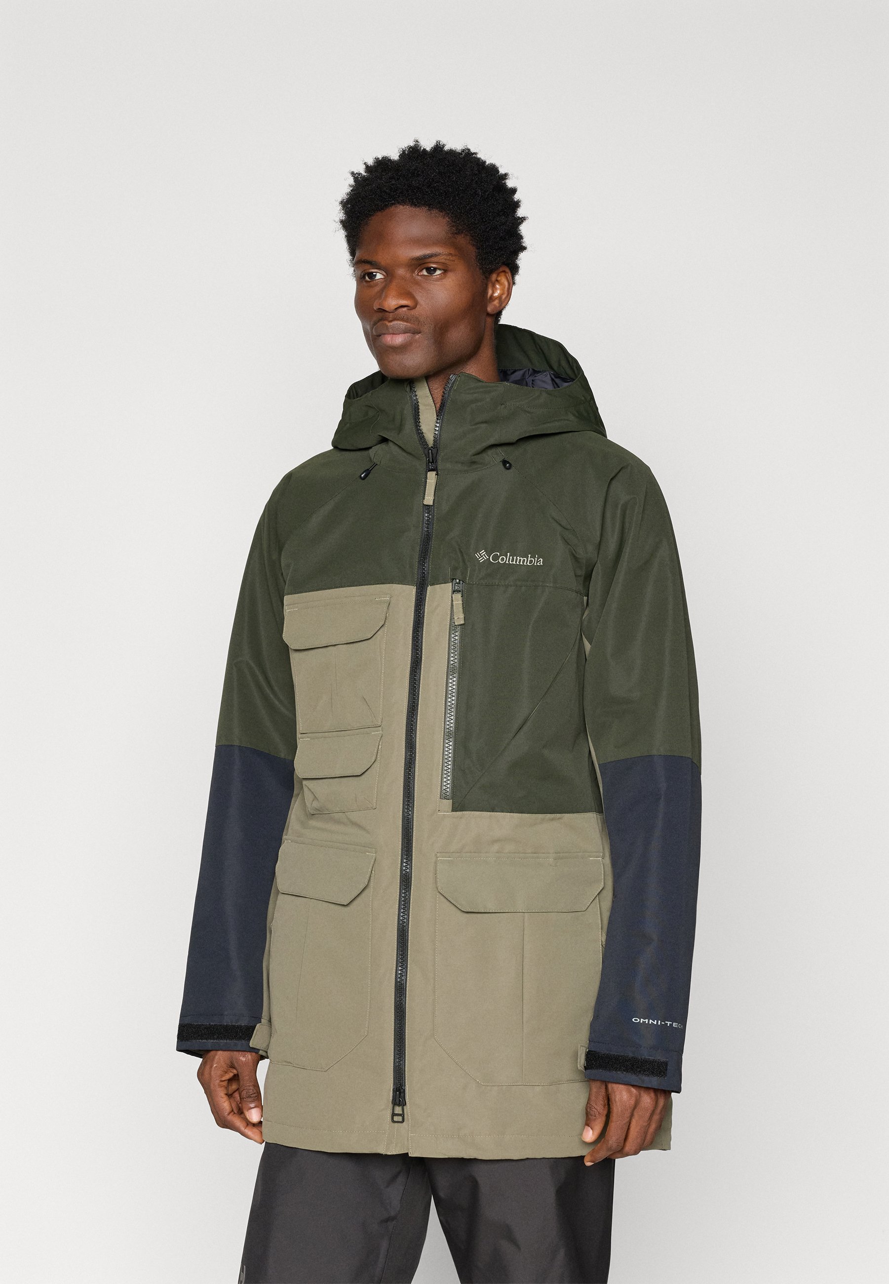 Columbia CORESHOT™ JACKET - Ski jacket - stone green/greenscape