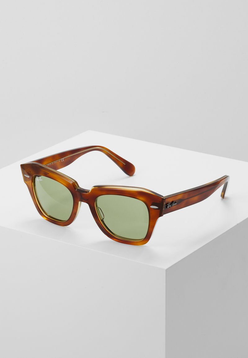 Ray-Ban STATE STREET - Óculos de sol - transparent/green