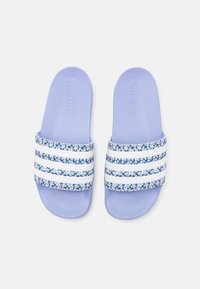 adidas Performance LETTE SHOWER UNISEX - Slippers - blue spark/footwear white