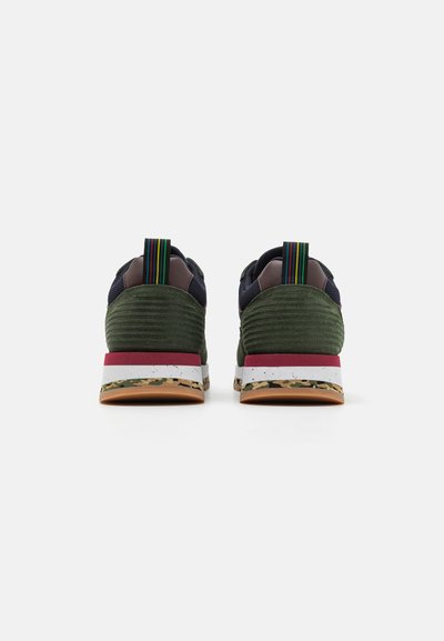 PS Paul Smith SHOE BANKS  - Sneakers - khaki/multi-coloured