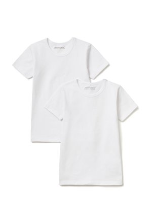 TWO PACK STRETCH - Camiseta básica - white