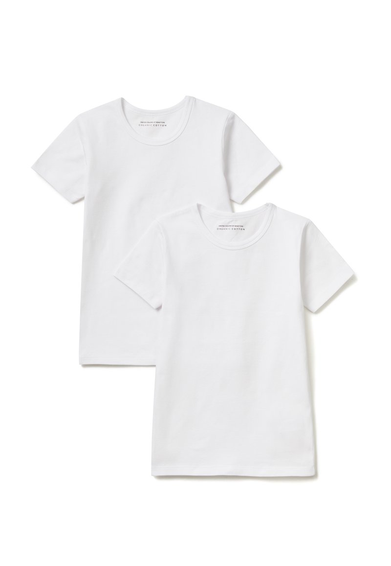 United Colors of Benetton T-shirt basic wit United Colors of Benetton T-shirt basic wit